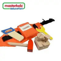 在飛比找momo購物網優惠-【Masterkidz】木匠工具腰包玩具
