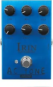 zolyet Guitar Effect Pedal VOX AC30 Speaker Simulator Cabinet Simulator Guitar Effector Pedal Speaker Simulation for Guitar Bass - AC Tone Sound (Blue) Blue