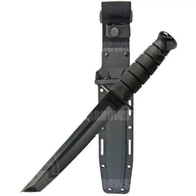 KA-BAR Tanto Fixed Blade Knife with Kydex Sheath