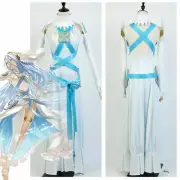 White Cosplay Suit Outfit Dress Costume Custom Made