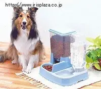 在飛比找Yahoo!奇摩拍賣優惠-IRIS 塔式自動餵食器 犬貓狗食盆 寵物飲水器 小動物給水