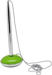 SEWACC Multi-function Writing Pen Stand Signature Pen Chain Smooth Writing Experience Desk Pen