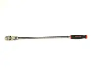 Snap On Tools NEW SHLF80A RED 1/2" Drive Soft Grip Long Flex Ratchet 25-5/8" USA