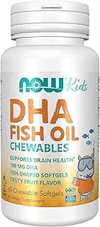 NOW DHA Kids Chewable,60 Softgels