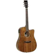 Tanglewood TW28CEXOV Winterleaf Exotic Dreadnought C/E Guitar Ovangkol