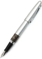 Pilot Metropolitan MR2 Silver Python Fountain Pen - Medium
