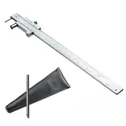 ETOPOO 0-200mm Stainless Steel Parallel Marking Vernier Caliper Marking Gauge with Carbide Scriber Marking Gauge Tool