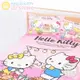 享夢城堡 單人床包枕套3.5x6.2二件組-HELLO KITTY Lets Picnic-粉