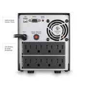 CyberPower OR1000PFCLCD PFC Sinewave UPS System, 1000VA/700W, 8 Outlets, AVR,