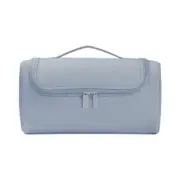 GGP Blue Portable Hair Styling Tool Organizer Travel Storage Bag With Compartments