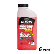 6 x Nulon Red Long Life Top-Up Coolant 1L RLLTU1 1 Litre Quality Guarantee