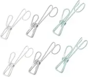 ELAYARD 6pcs Portable Windproof Clothespins for Clothes Quilts Accessories Fixing Clips Strong Design for Drying Needs