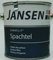 2.5kg Tin of Jansen Surface Filler - Ahrweilit Spachtel - Interior Exterior use