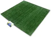 Coolaroo Instant Synthetic Turf Roll, 1 x 1 Metre Size, 12 mm Pile Height