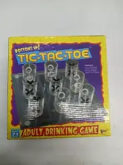 Bottoms Up! Tic Tac Toe Adult Drinking Game by Forum Novelties - Free Shipping