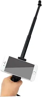 COHEALI Adjustable Phone Tripod Mount Clip Holder for Selfie Sticks Durable Material Lightweight Portable for Compatible with Various Phone