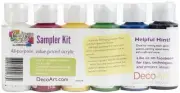 DecoArt Crafter's Acrylic Value Pack 6/Pkg-Primary DASK278