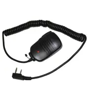 2 Pin PTT Mini Speaker Mic for Baofeng BF-490 BF-666 BF-888 BF-999 UV-5R UV-3R+