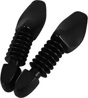 [NOLITOY] 1 Pair Leather Shoes Display Shoe Support Boot Stretcher Men Women Shoe Form Holder Boot Shaft Stretcher Shoe Shape Keeper Spring Shoe Tree Boot Storage Inserts Plastic Black