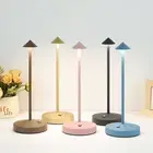 Wireless Led Table Lamp Dimmable Modern Bedside with Touch Control
