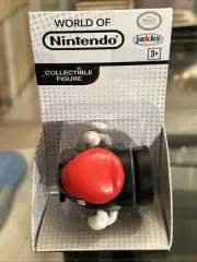 World of Nintendo Figure CAPTURED BULLET BILL Super Mario Jakks Pacific NEW Hat
