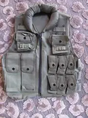 OD Green Tactical Vest Pockets Lost Woods 5650 NWT