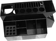 Beavorty 1Pc Hairdresser Scissors Organizer Elegant Black Scissors Holder for Hair Salons Home Storage Barbershops Efficient Hairdressing Tool Case for Neat Workspace