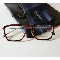 在飛比找蝦皮購物優惠-山本耀司男女兼用全新鈦金屬眼鏡框(歐洲限量版)