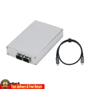 A2 10G Double SFP Port X520 Thunderbolt to Network External Expansion Dock
