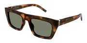 Saint Laurent SL M131/F Asian Fit 003 Men's Sunglasses Tortoiseshell Size 54