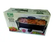 Vintage Presto Pride Electric Dutch Oven and Buffet Server 06713 New