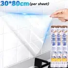 Waterproof Wall Electrostatic Protector Film Kitchen Stickers Home Deco