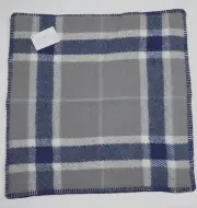 WILLIAMS SONOMA 18x18 Pillow Cover Italian Lambswool Blue Grey MONDAVI NEW $99