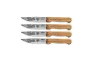 GRYLT Jumbo 4 Piece Steak Knife Set AFL St Kilda Saints