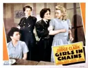 1943 Girls In Chains Lobby Card Robin Raymond Betty Blythe Dorothy- Old Photo