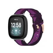 Canvas Watch Straps compatible with the Fitbit Versa 3 and the Fitbit Sense