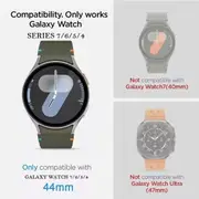 3Packs For samsung Galaxy Watch 7 6 5 4 44mm Tempered Glass Screen Protector