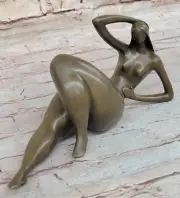 Lost Wax Method Masterpiece Mario Nicks Handcrafted Bronze Sculpture Rare Art