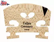Teller *** Violin Bridge 1/2 Ebony Insert Fitted
