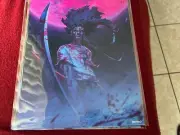 BAM! Box Anime: Afro Samurai Manga series 8x10 art print LE 391/1150