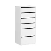 Artiss 6 Chest of Drawers Dresser Tallboy White