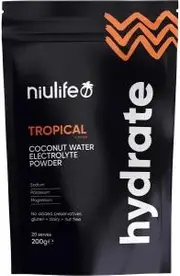 Niulife Hydrate Electrolyte Powder Tropical 200g