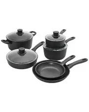 BALLARINI Avola by HENCKELS 10pc Aluminum Nonstick Cookware Set