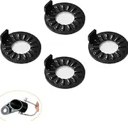 4 Pack Behind Bike Trailer Mount Washer Metal Lock Ring Replacement for Instep Schwinn Bicycle Converts to Stroller Canopy Kids Pet Dog Rear Carrier Coupler Hitch Connector Attachment Parts