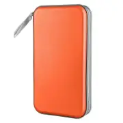 80Capacity CD DVD Case Holder Wallet Hard Plastic Storage Binder for Home Office