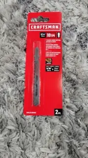 Craftsman 2-Pack 3-5/8-in 10TPI T-shank Wood Jigsaw Blade
