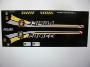 Maryland Transit Authority Police Car Decals 1:64 two for one money