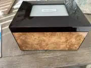 New Cremation Memorial Urn Hierloom Memory Kit Wood Box 12" x 9.75"