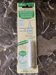 Clover, refill cartridge for chaco liner pen style, White