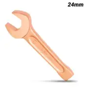 T&E Tools CB141-24 24mm (0.9") Copper Beryllium Open End Striking Wrench